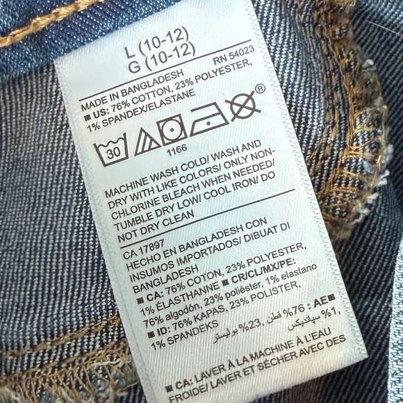 Old Navy Kids Blue Jeans - Picture 3 of 3